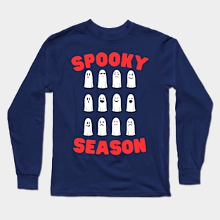 Spooky Season - Halloween ghosts - love spooky ghosts Long Sleeve T-Shirt